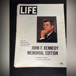 Vintage LIFE Magazine John F Kennedy Memorial Edition JFK Assassination Issue